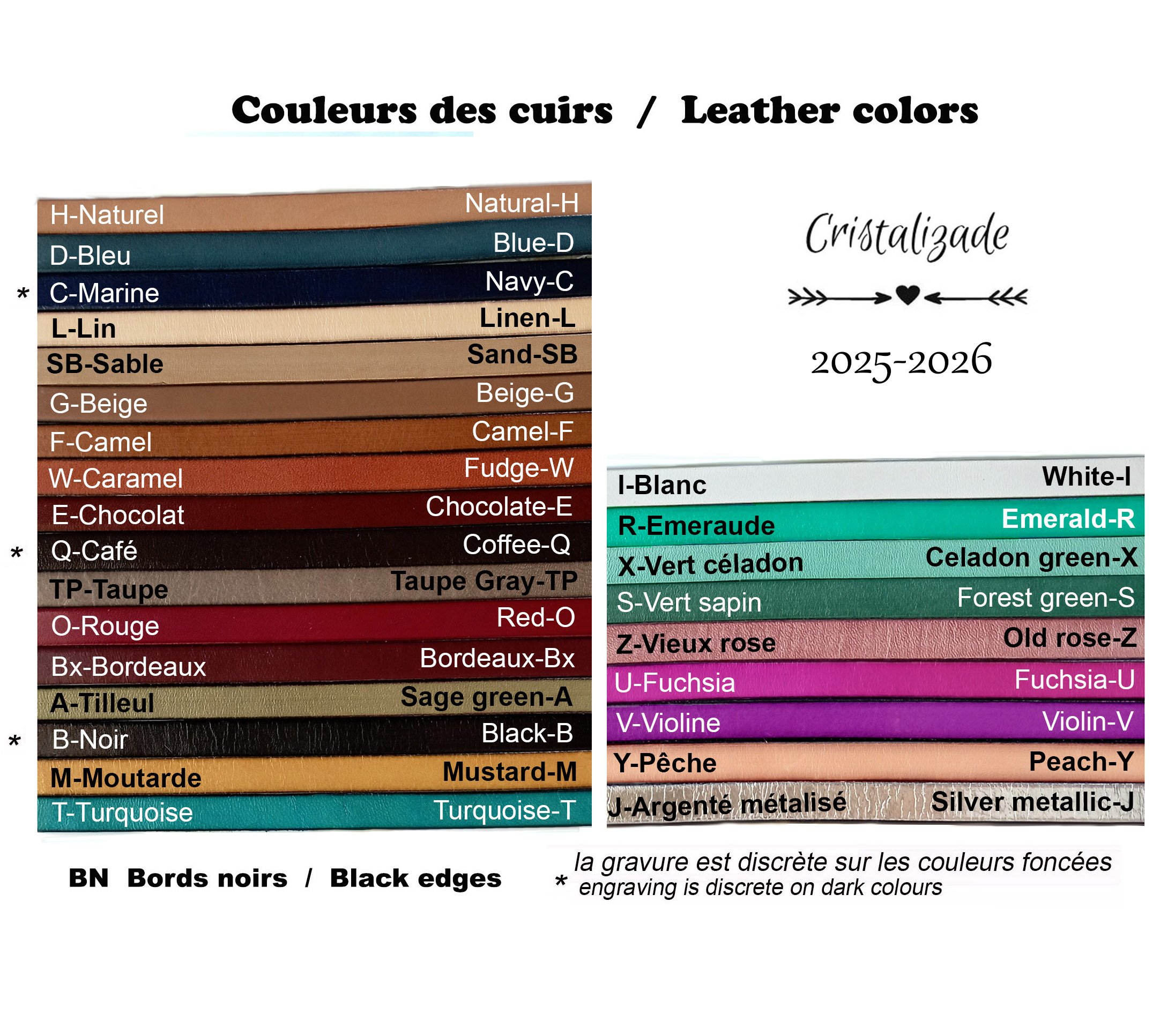 Gepersonaliseerde lederen armband voor mannen of vrouwen gegraveerd met namen of boodschap