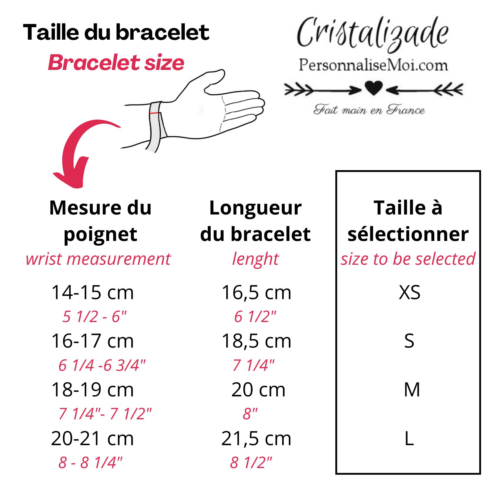 Leren armband met magnetische sluiting, gepersonaliseerd door gravure voor mannen of vrouwen
