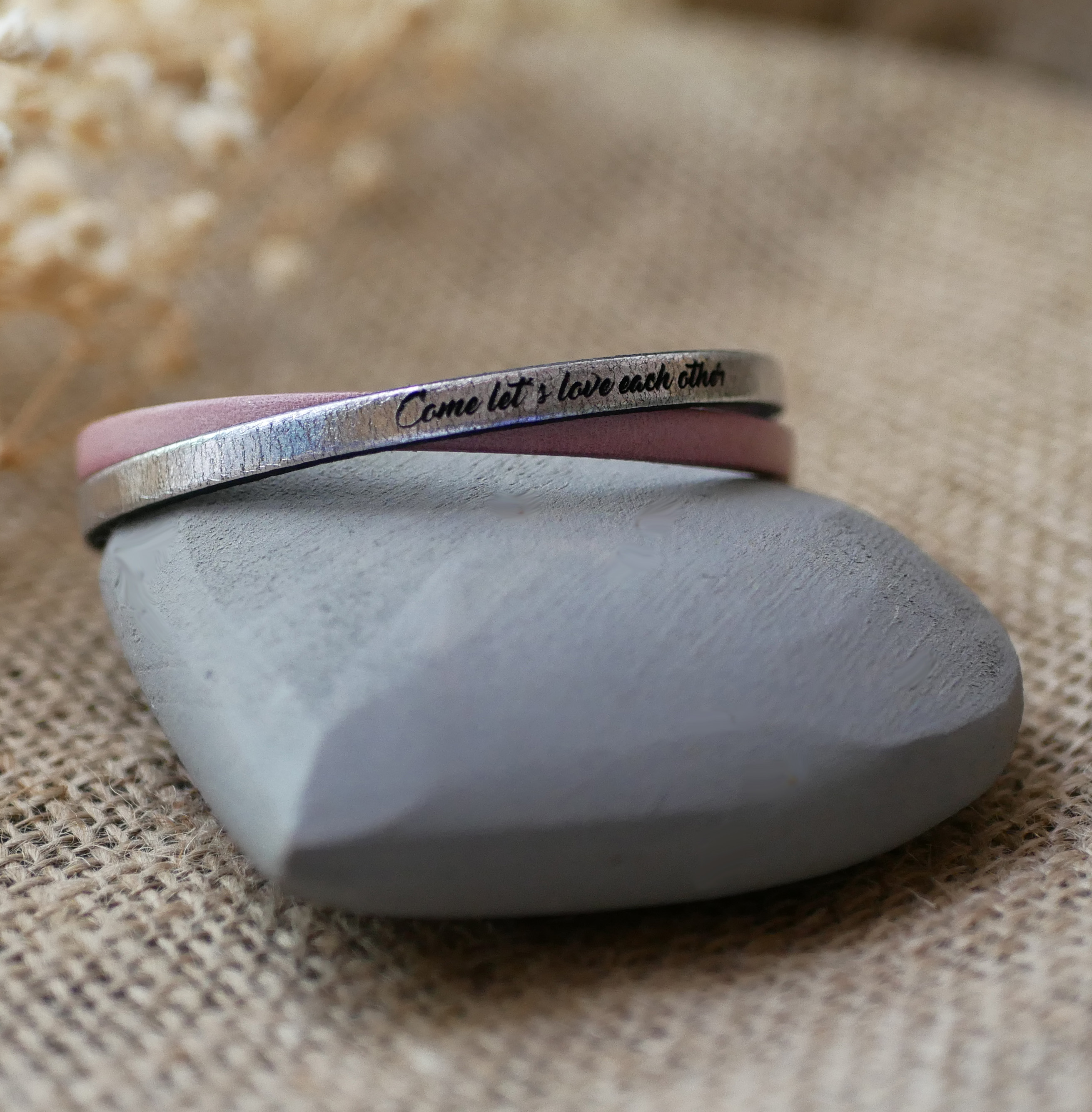 Twist lederen duo armband aanpasbaar voor mannen of vrouwen