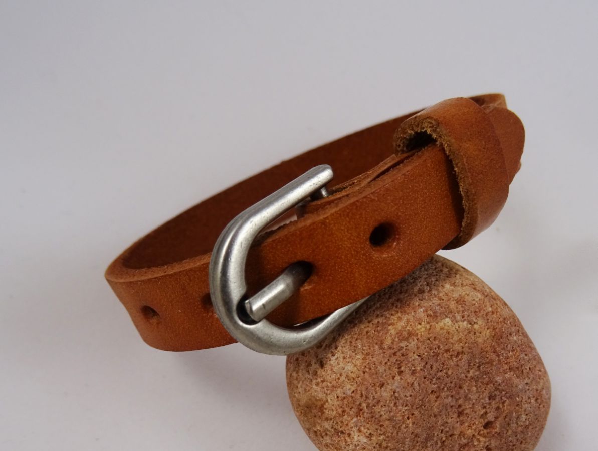 Herenarmband Camel gegraveerd om te personaliseren 