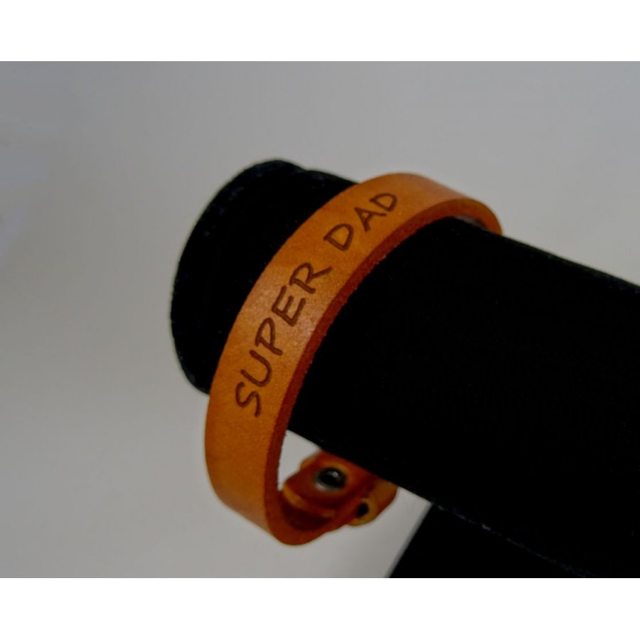 Herenarmband Camel gegraveerd om te personaliseren 
