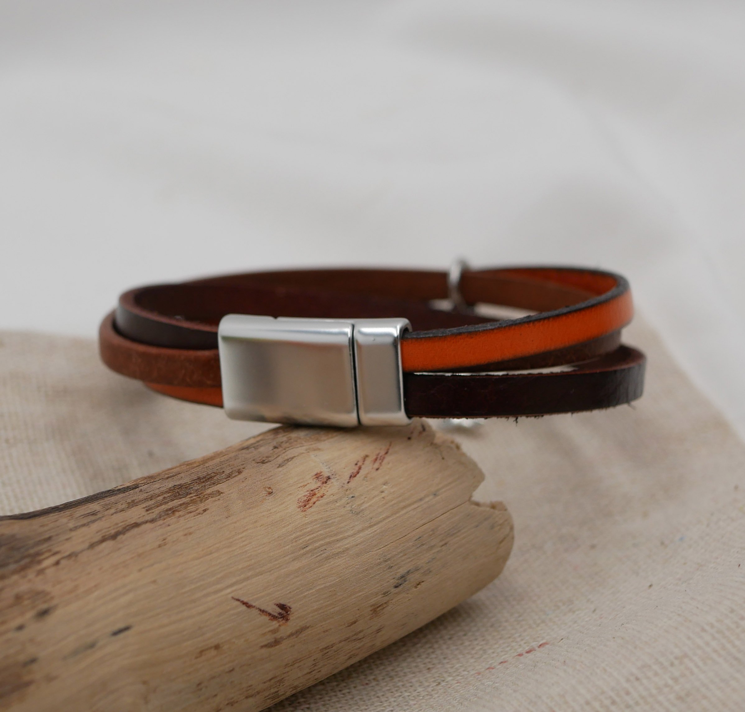 Dames manchet armband Herfsthanger naar keuze