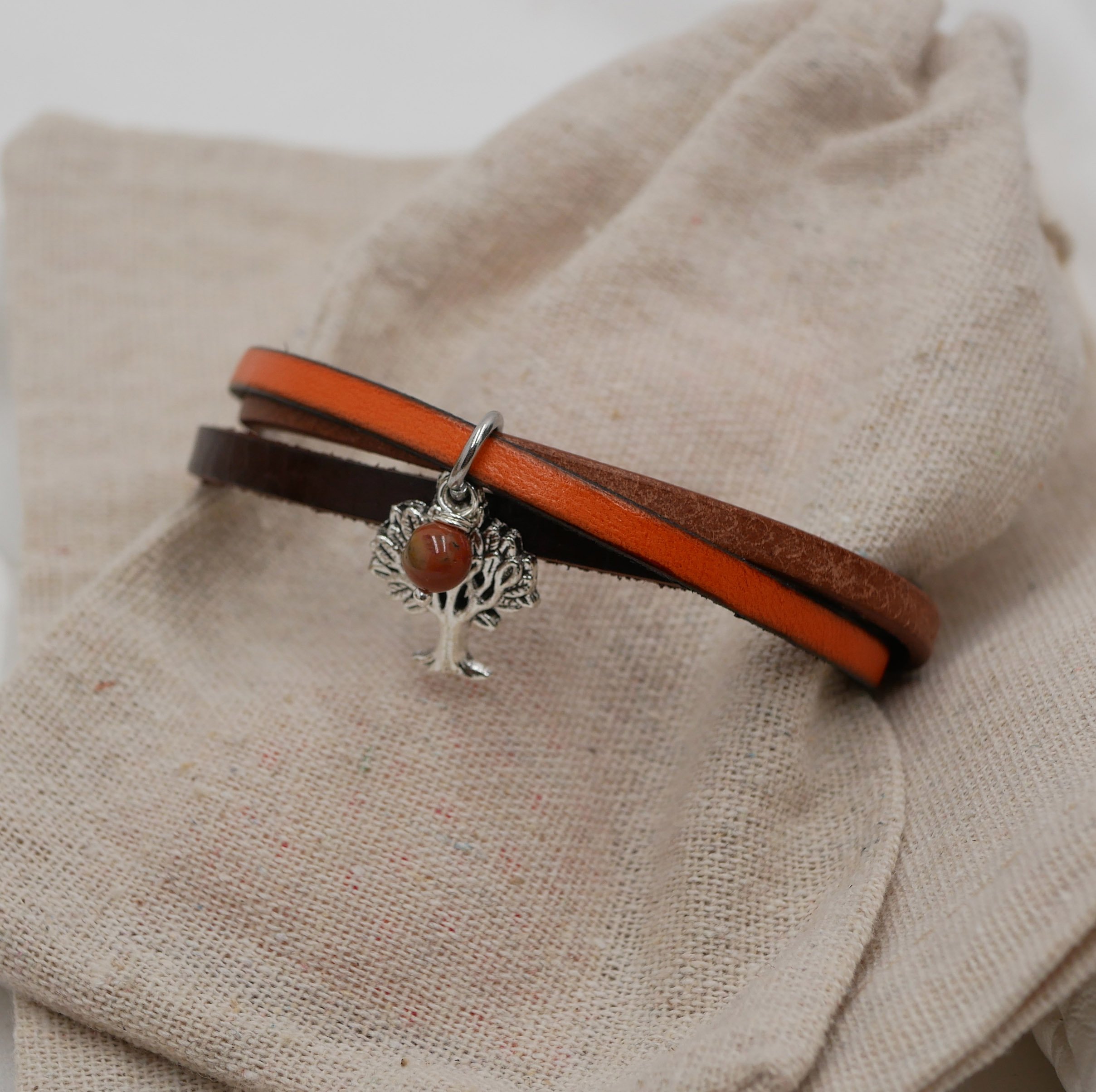 Dames manchet armband Herfsthanger naar keuze