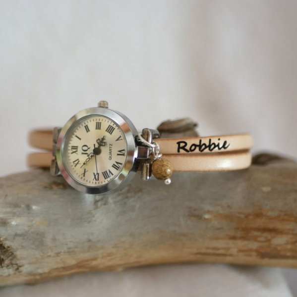 Aanpasbaar en kleurrijk leren sieradenhorloge voor dames