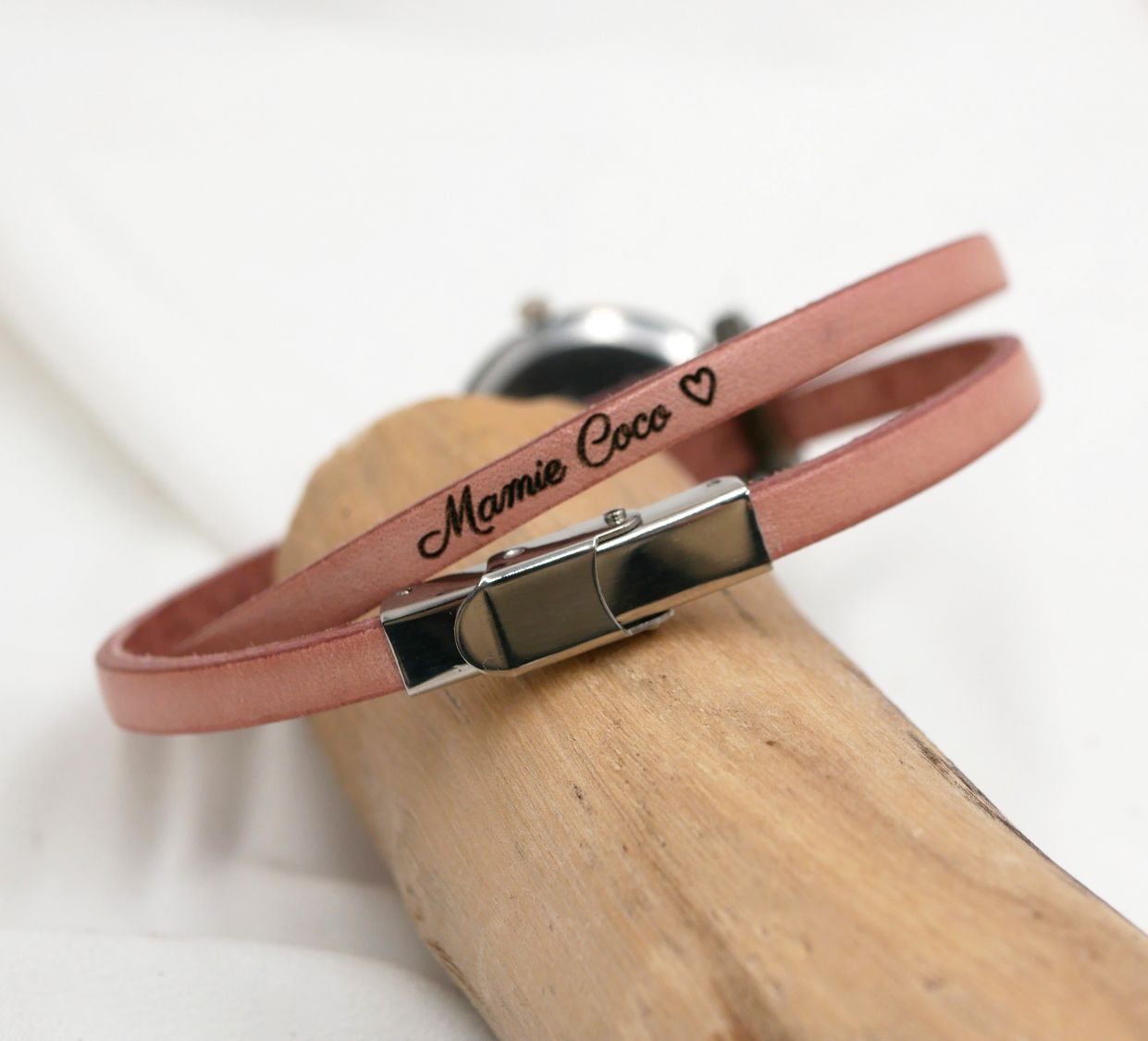 Aanpasbaar en kleurrijk leren sieradenhorloge voor dames