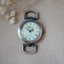 Wijzerplaat bronzen horloge Romeinse cijfers