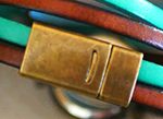 Magnetische sluiting in antiek messing (+ 3.00 €)