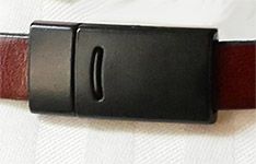 N-Magnetische sluiting Zwart (+ 3.00 €)